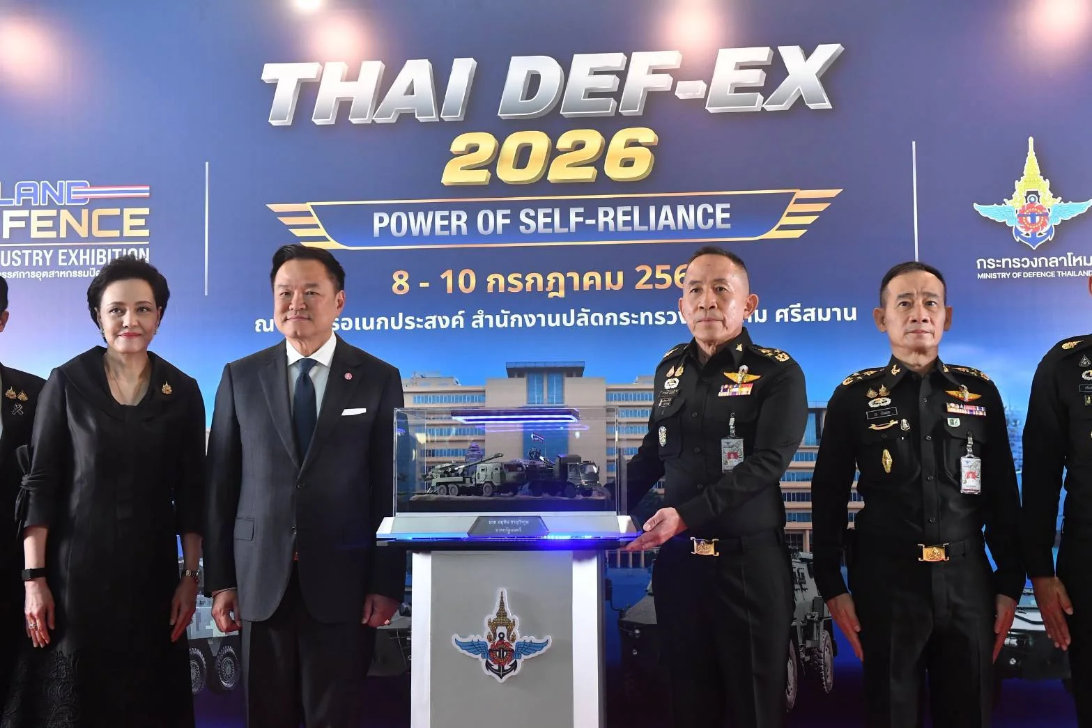 “อนุทิน”เปิดงานTHAIDEF-EX2026ชื่นชมอาวุธสัญชาติไทย