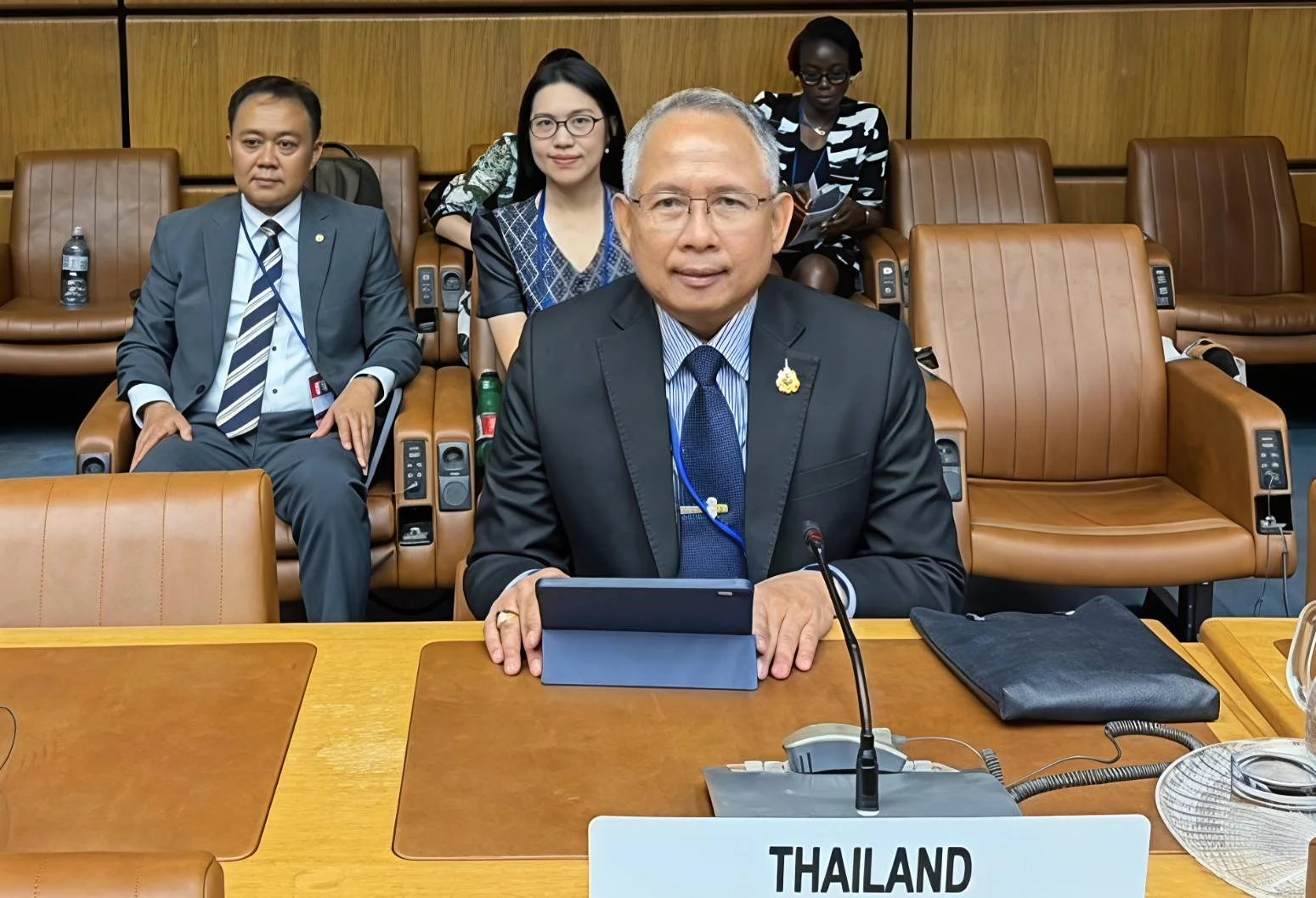 ปลัด พม. นำทีมร่วมเวที UN ย้ำไทยพร้อมสกัดขบวนการอาชญากรรมข้ามชาติ