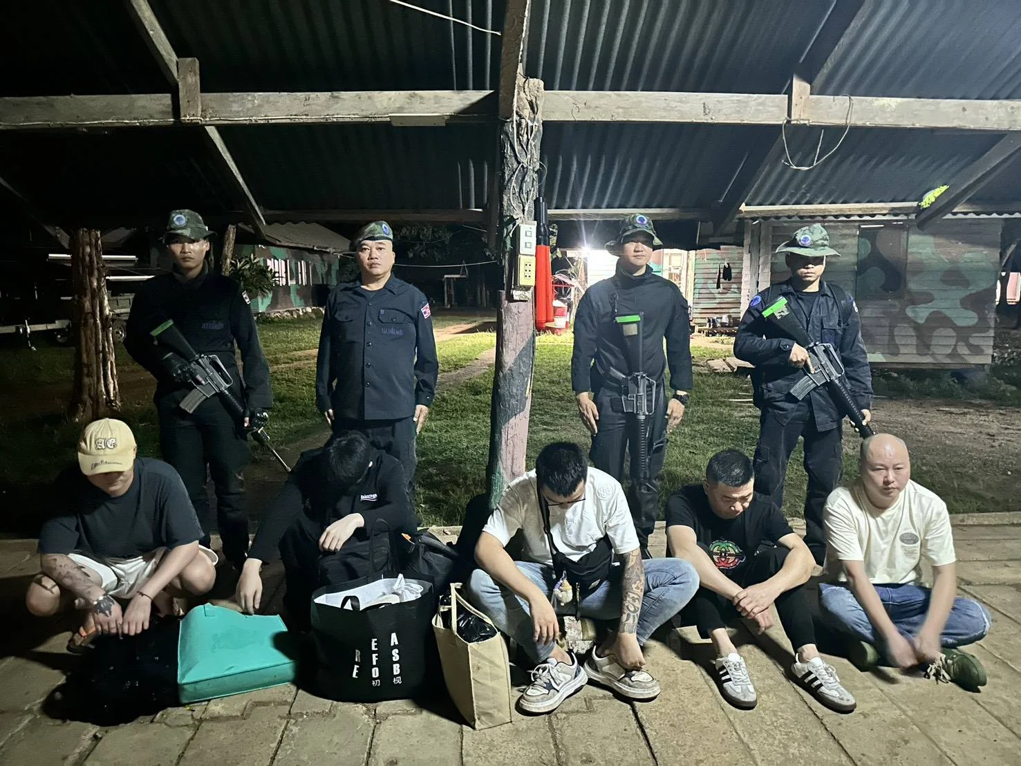 จับ 19 ต่างชาติ ลอบข้ามแดนช่องทางธรรมชาติ ชายแดนจันทบุรี