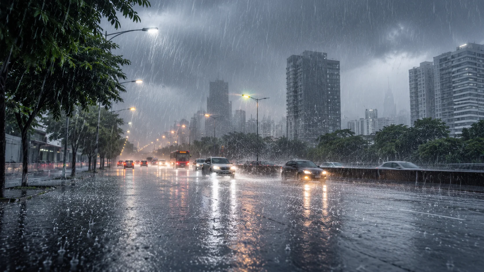 สภาพอากาศวันนี้ กรุงเทพฯ-ปริมณฑล ฝนถล่ม 60% ของพื้นที่