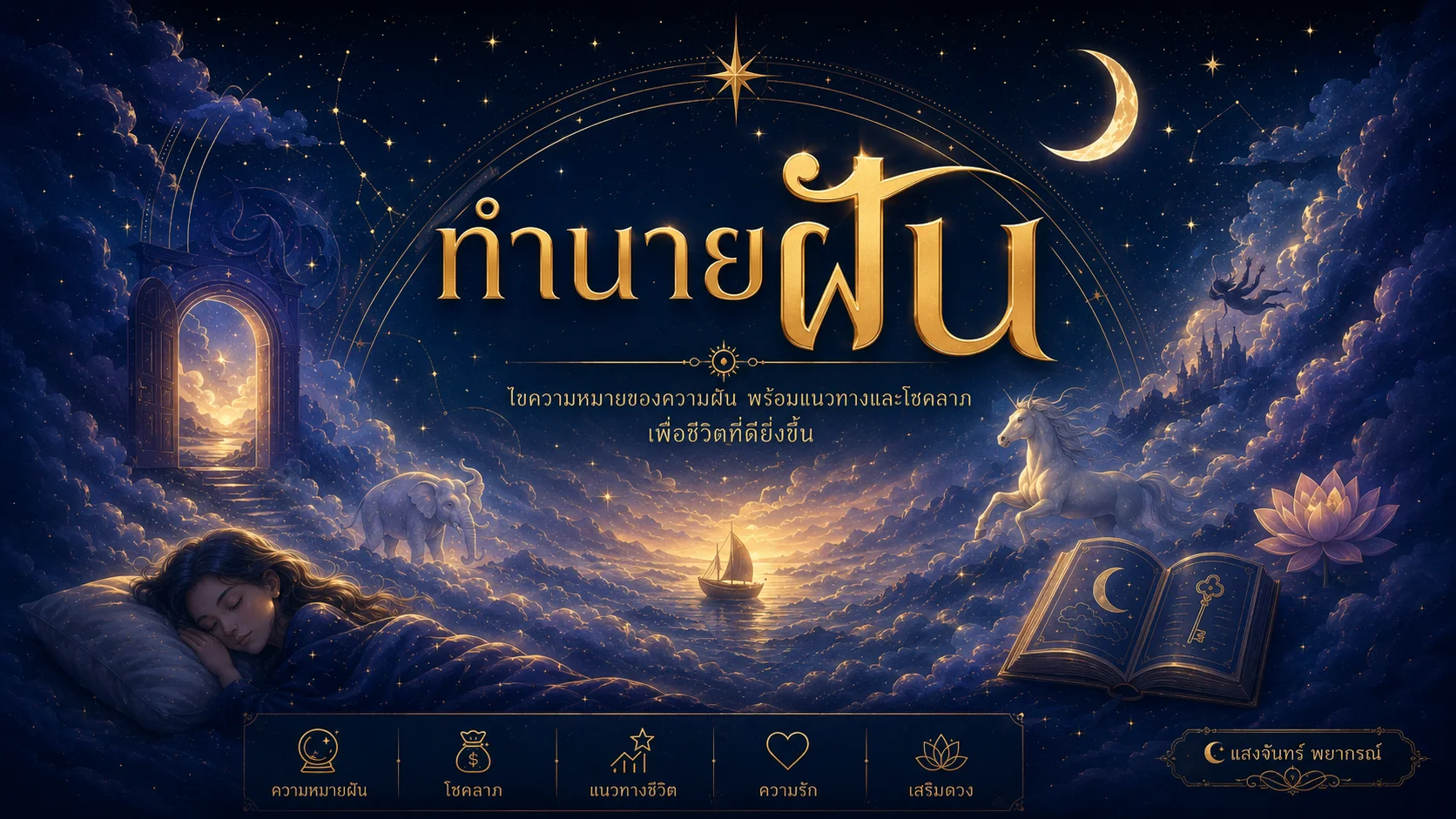 ทำนายฝันที่คนค้นหามากที่สุด พร้อมเลขมงคลตามตำรา