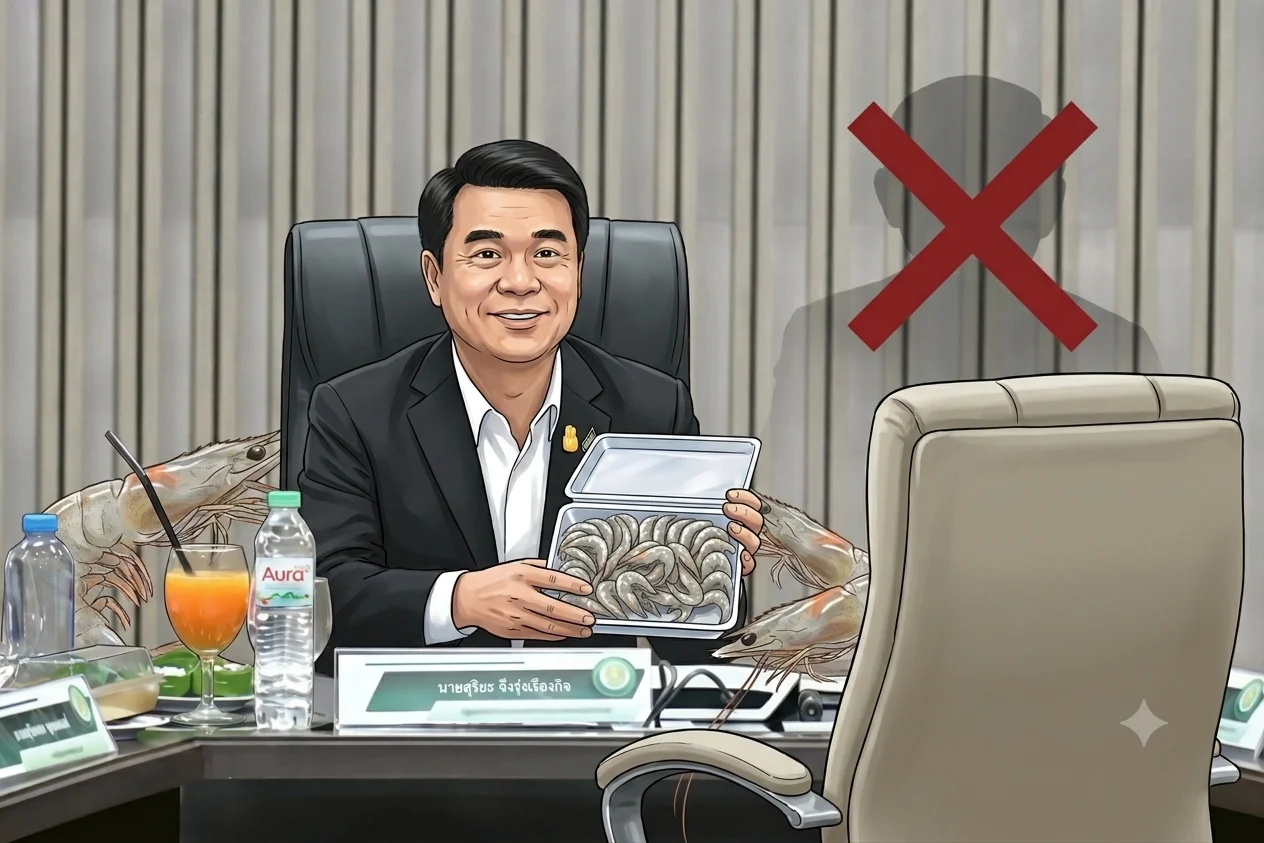 สุริยะลั่น!ปิดดีลกุ้งมาเลเซียเอง ไร้เงาทักษิณ
