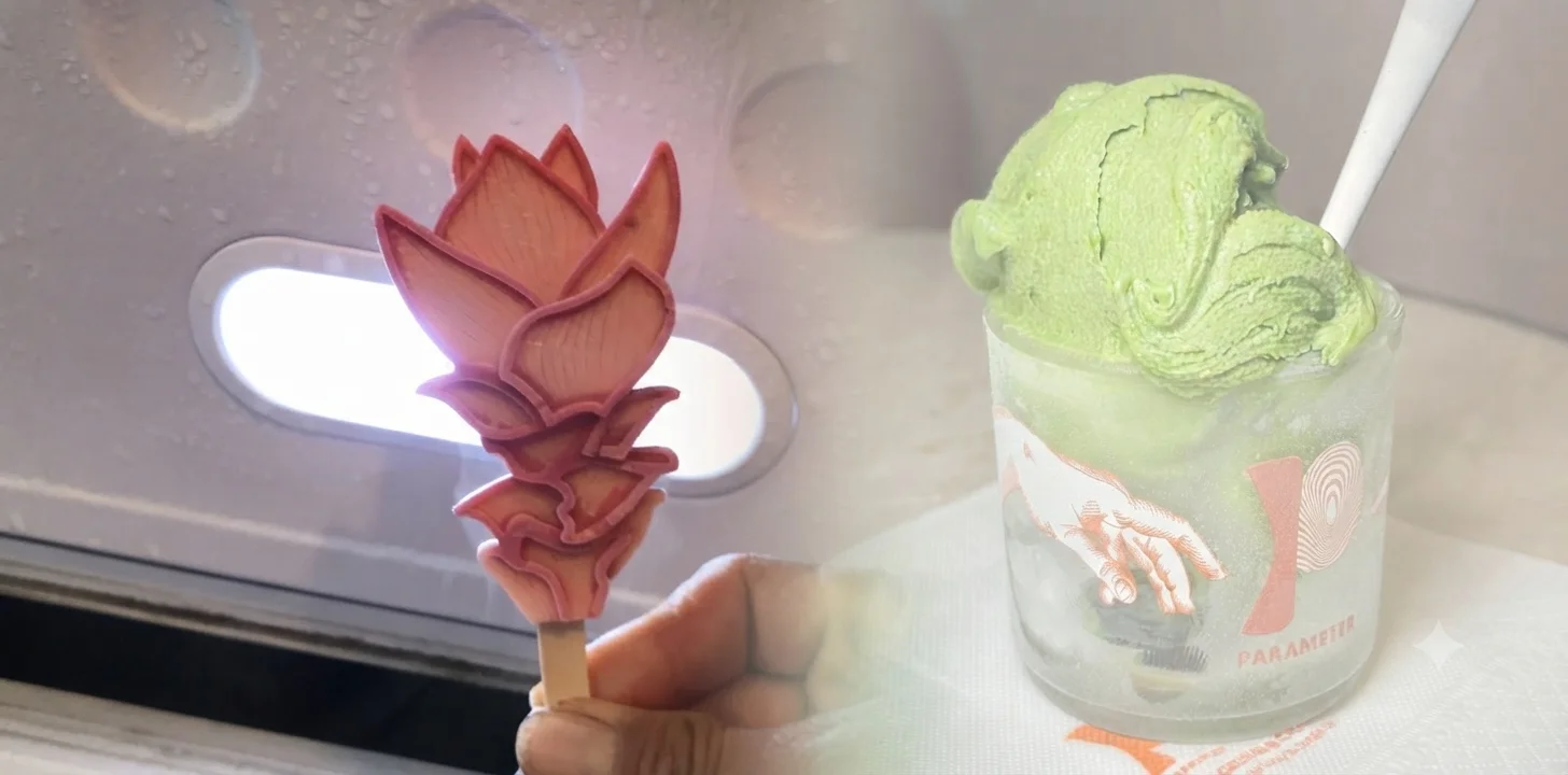 ไอศกรีมดอกกระเจียว ท้าชนเจลาโต้