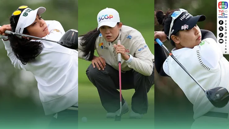 3 โปรสาวไทยเปิดสวย รั้งท็อป 10 สกอตติช โอเพ่น