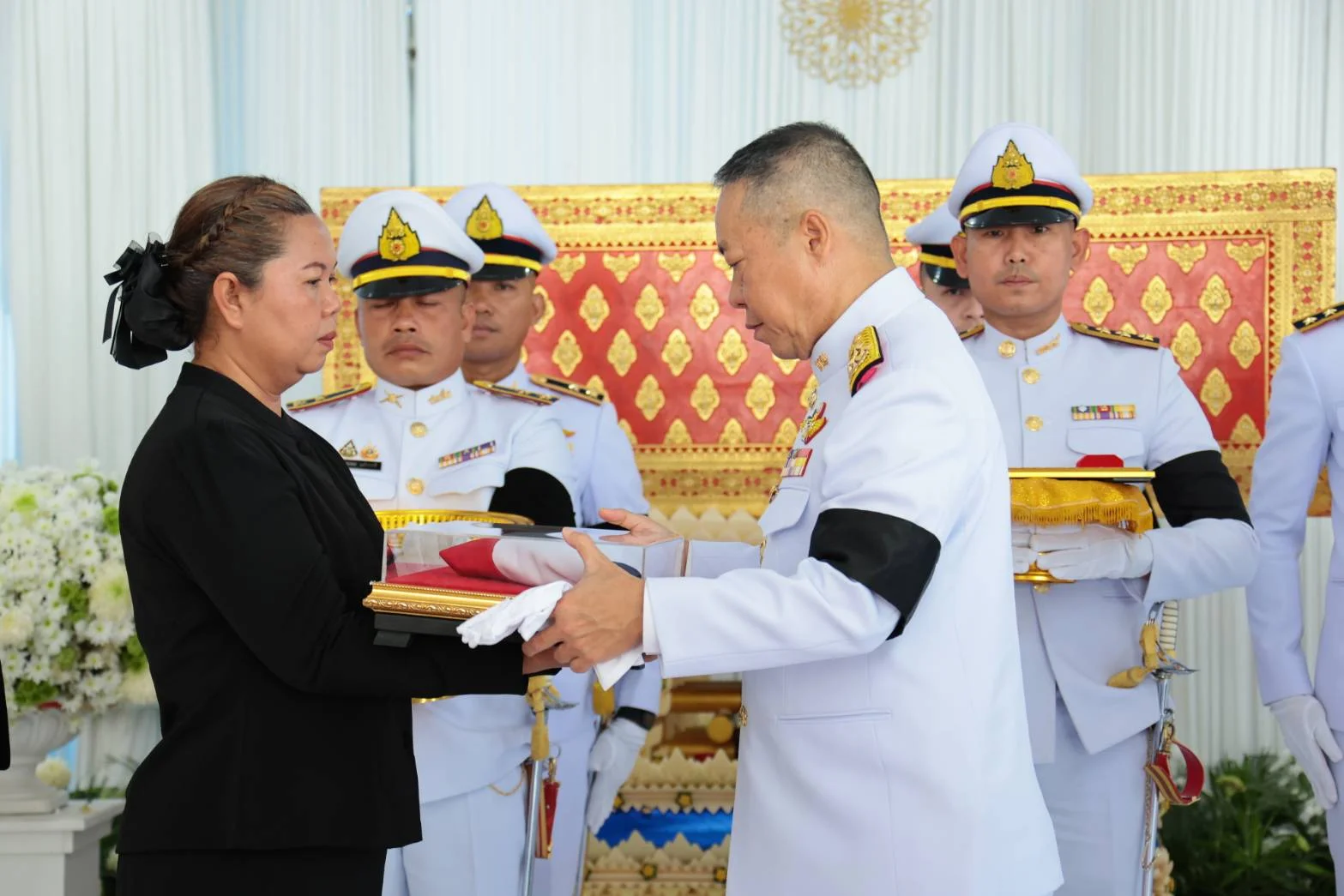 เสนาธิการทหารบกเดินทางเป็นประธานงานพระราชทานเพลิงศพ
