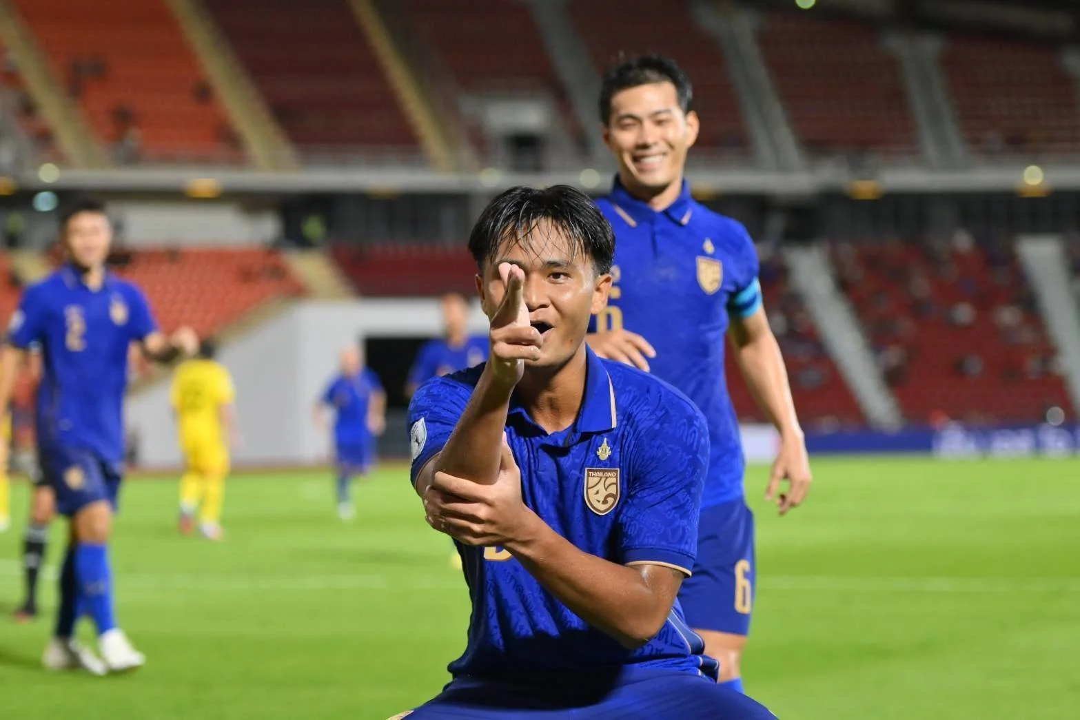 ทีมชาติไทย เอาชนะ มาเลเซีย 2-0