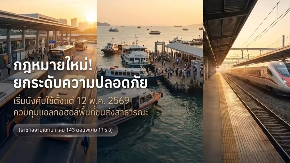 ราชกิจจา Digest ฉบับย่อย ตอน 52 | อัปเดตกฎหมายแอลกอฮอล์ ข้อควรรู้ของสายเดินทางและผู้ใช้รถใช้ถนน