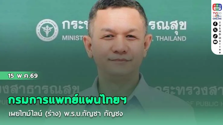 กรมการแพทย์แผนไทยฯ เผยไทม์ไลน์ (ร่าง) พ.ร.บ.กัญชา กัญชง คาดว่าเตรียมเสนอ ครม. กรกฎาคม 2569