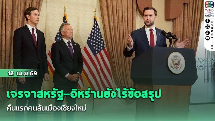 เจรจาสหรัฐ–อิหร่านยังไร้ข้อสรุป  เจรจานิวเคลียร์ยังไม่สําเร็จ