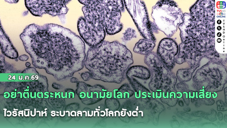 อย่าตื่นตระหนก อนามัยโลก ประเมินความเสี่ยง ไวรัสนิปาห์ ระบาดลามทั่วโลกยังต่ํา