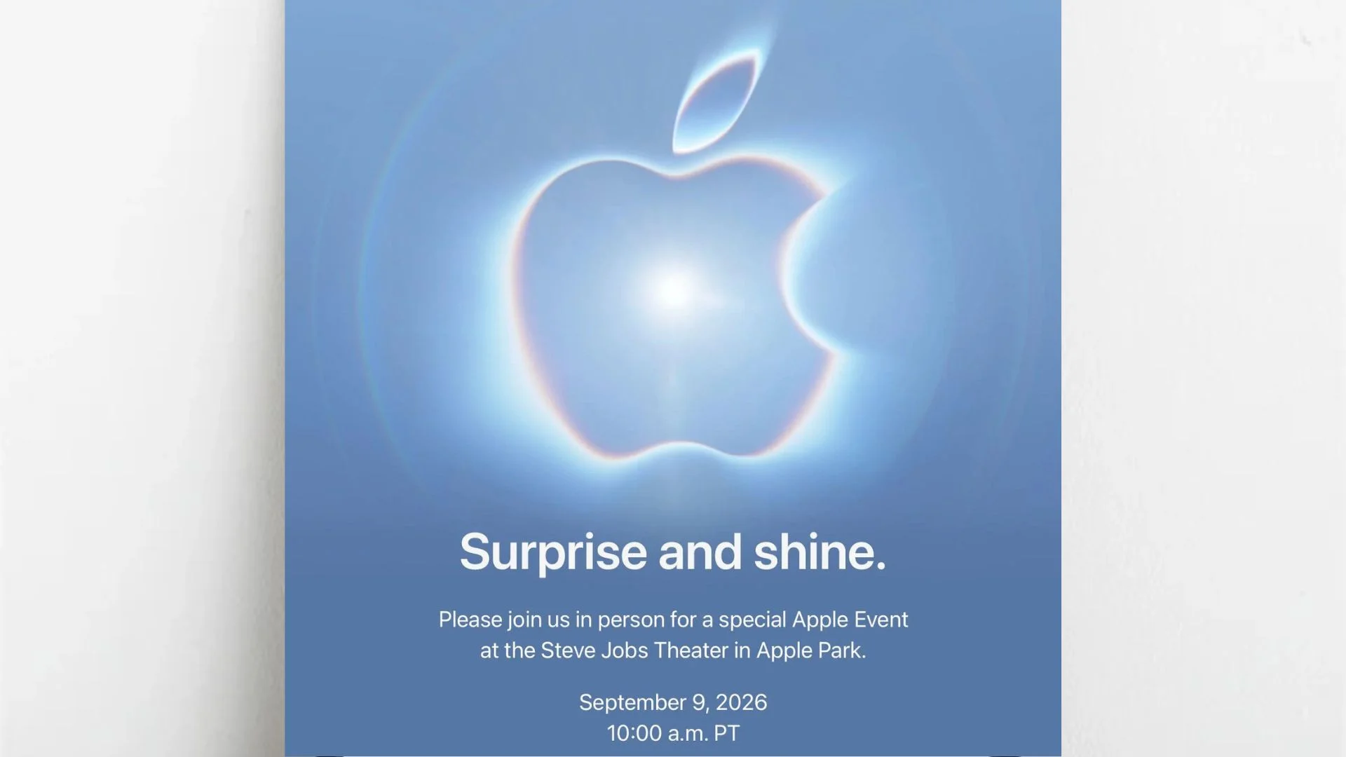 ซ่อนอะไรไว้? ชำแหละ 4 คำใบ้ในภาพโปรโมต Apple Event 9 ก.ย. นี้