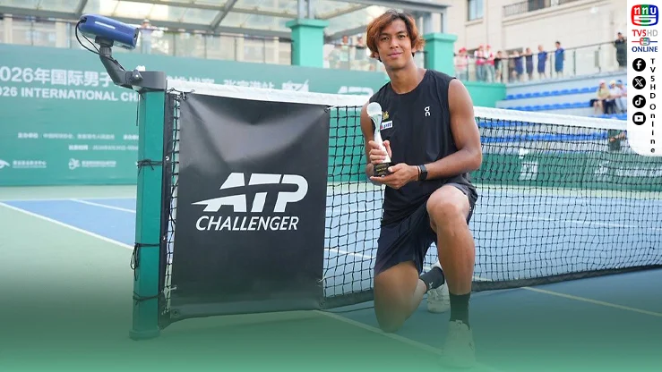 “บูม กษิดิศ” ผงาดรองแชมป์ ATP Challenger ที่จีน