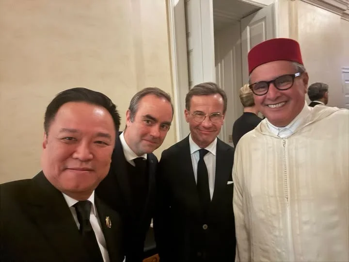 “อนุทิน” โพสต์ภาพพบผู้นำโลก ระหว่างภารกิจพระราชพิธีที่นอร์เวย์