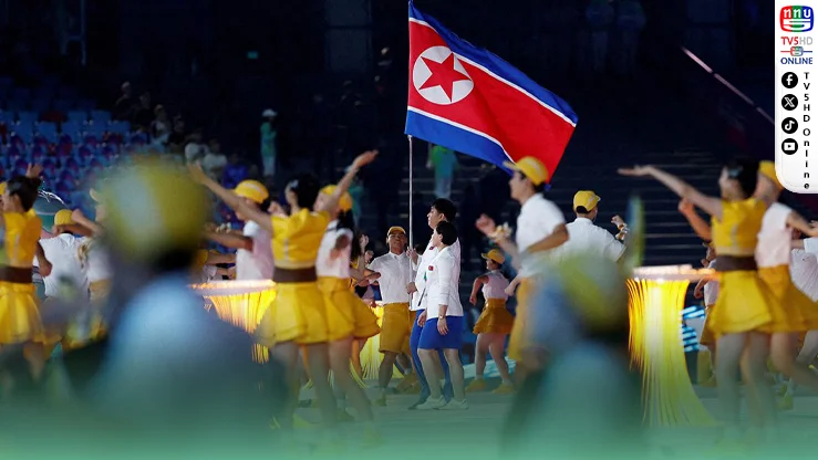 “ชงรยอน” ระดมกองเชียร์เกาหลีเหนือ ลุยเอเชียนเกมส์ญี่ปุ่น