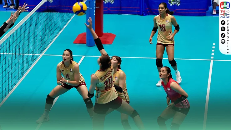สาวไทยเปิดหัวปัง! ตบมองโกเลีย 3-0 ประเดิมชัยเอเชียนเกมส์ 2026