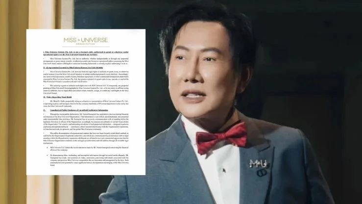 MUO แถลงตัดสิทธิ์ 6 ชาติรวมไทย ห้ามชิงมงมิสยูนิเวิร์ส 2026