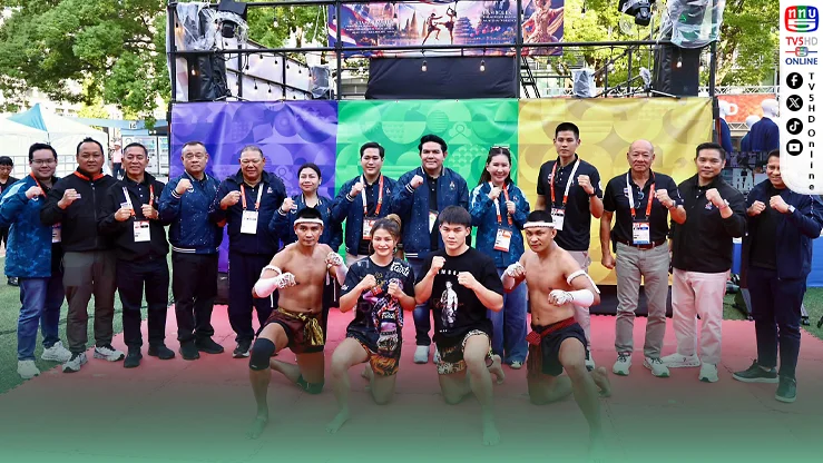 มวยไทยบุกนาโกยา! “แสตมป์–แรมโบ้เล็ก” โชว์แม่ไม้กลางเอเชียนเกมส์