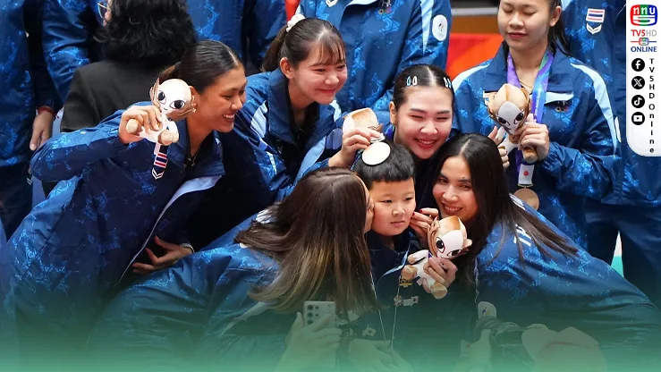 ปีทองลูกยางไทย! คว้า 3 แชมป์ใหญ่ ปิดฉากด้วยเหรียญทองแดงเอเชียนเกมส์