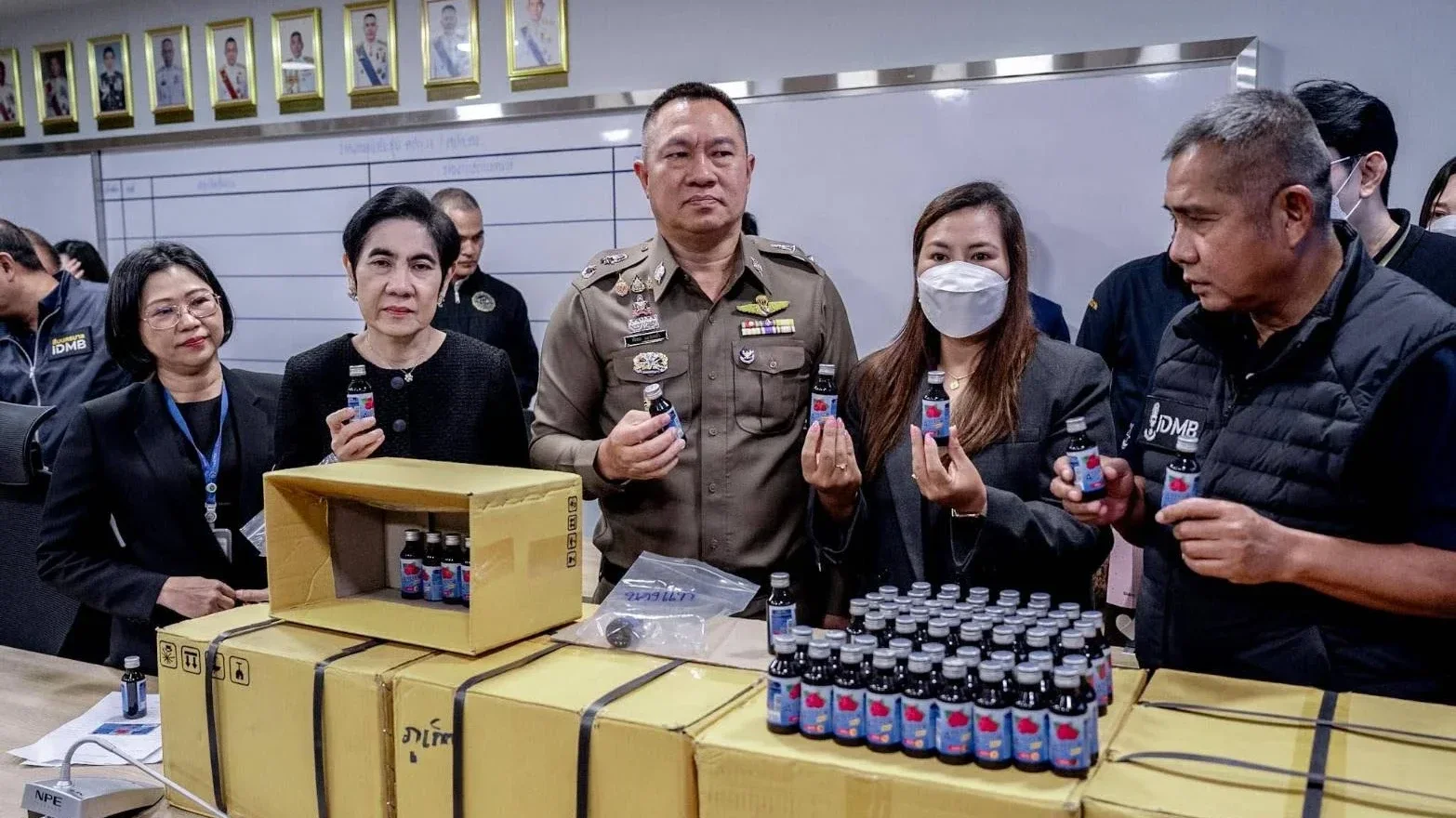 ทลายขบวนการผลิต “ยาแก้แพ้ปลอม ALLERGIN”