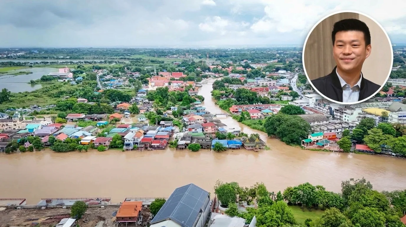‘ณัฐพงษ์’ ลุยอยุธยาเย็นนี้ ตรวจทุ่งรับน้ำ จี้รัฐเร่งตั้งศูนย์พักพิง