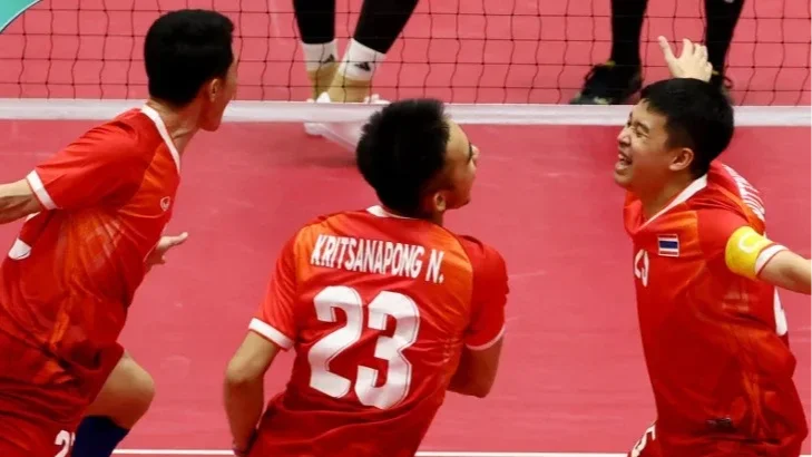 น้ำตาแห่งแชมป์! ตะกร้อเดี่ยวไทยทวงบัลลังก์ ดับมาเลเซีย 2-0 ซิวทองสมัย 7