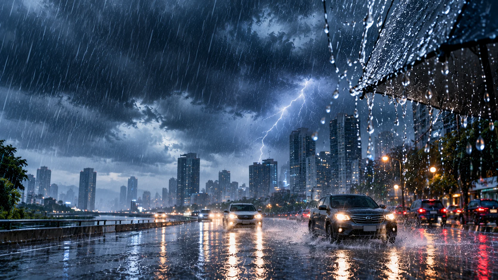 สภาพอากาศวันนี้ ภาคใต้ฝนฟ้าคะนองสูงสุด60% กรุงเทพ-ปริมณฑล ฝนตก30%