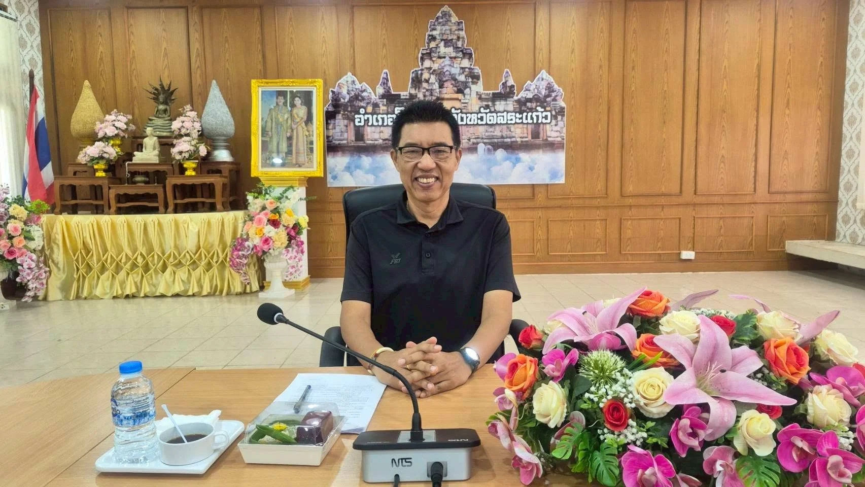 เปิดใจ 'นริศ' นายอำเภอบ้านสร้างคนใหม่  ด้านอดีตผู้ว่าฯ ยันย้ายครั้งนี้ไม่เกี่ยวจีนเทา