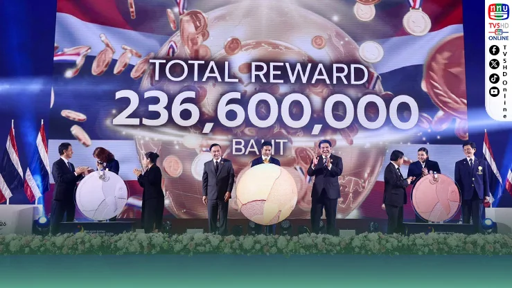 รัฐบาลอัดฉีดฮีโร่เอเชียนเกมส์ 236.6 ล้าน! ตะกร้อรับสูงสุดเกือบ 69 ล้าน