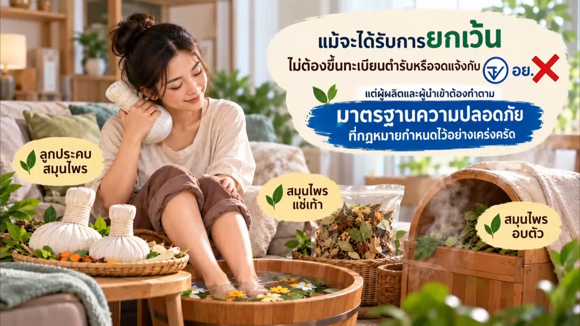 ราชกิจจา Digest ฉบับย่อย ฟังบ่อย เข้าใจรัฐ ตอน 110 : สายสุขภาพต้องรู้! อย. กำหนดมาตรฐานใหม่ ลูกประคบ–สมุนไพรอบตัว–แช่เท้า
