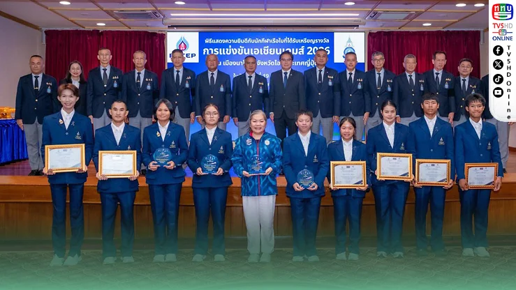 เรือใบไทยรับรางวัล 8.4 แสน ฉลอง 2 ทองเอเชียนเกมส์