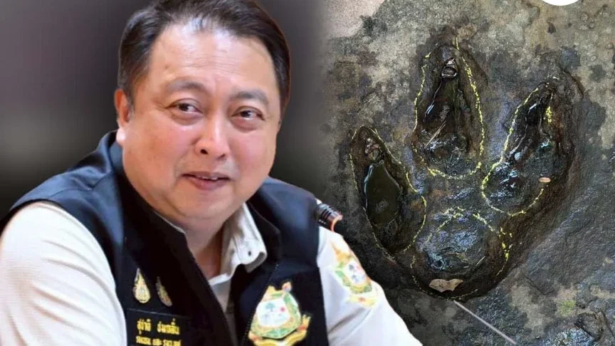 “สุชาติ” สั่งคุ้มครองรอยตีนไดโนเสาร์อายุ 120 ล้านปี