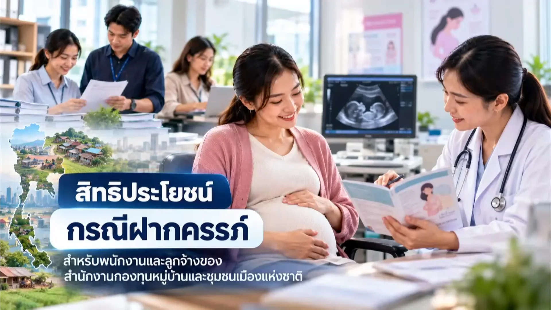 ราชกิจจา Digest ฉบับย่อย ฟังบ่อย เข้าใจรัฐ ตอน 115 : สิทธิประโยชน์ฝากครรภ์ พนักงาน–ลูกจ้างกองทุนหมู่บ้าน เช็กสิทธิรับเงิน
