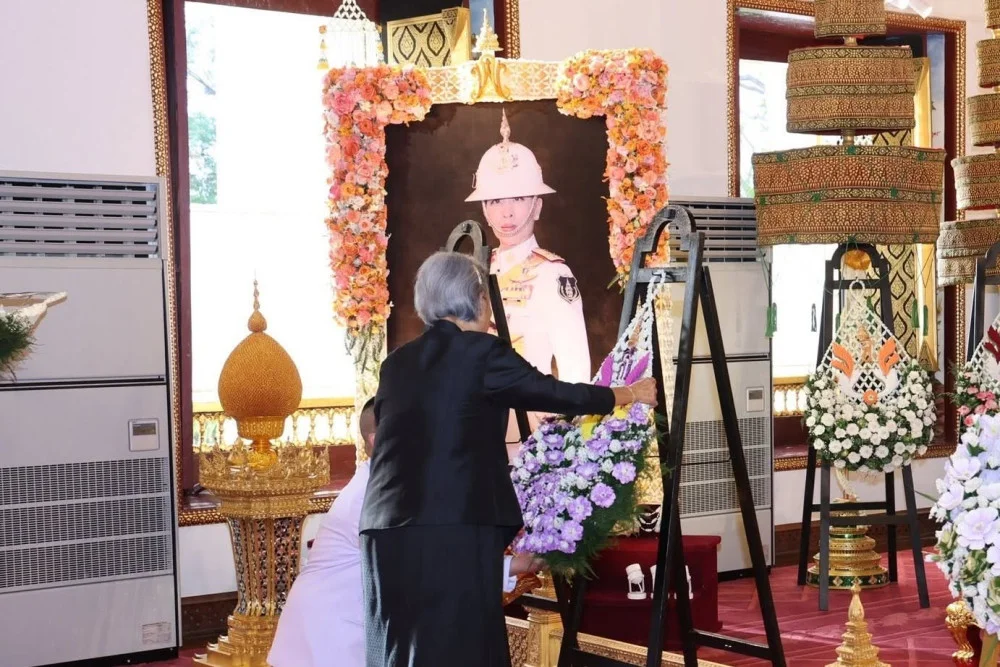วันนี้ 14 มิถุนายน2569 เวลา 07.32 น. กรมสมเด็จพระเทพรัตนราชสุดา ฯ เสด็จพระราชดําเนินไปในการบําเพ็ญพระราชกุศลพระศพสมเด็จพระเจ้าลูกเธอ เจ้าฟ้าพัชรกิติยาภา  ณ พระที่นั่งพิมานรัตยา