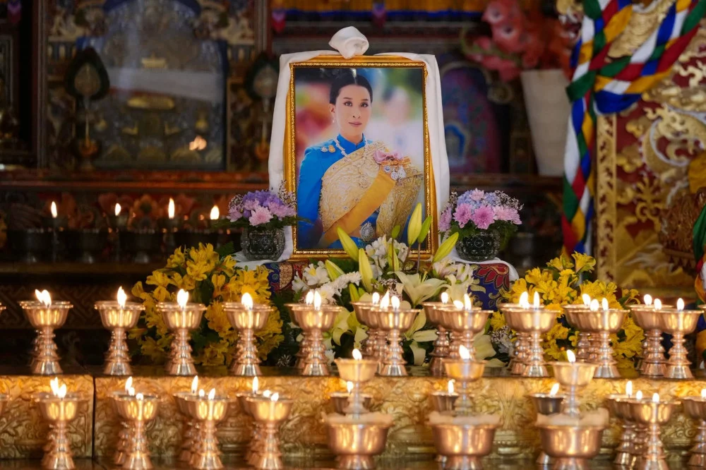 พระบาทสมเด็จพระราชาธิบดีแห่งภูฏาน ถวายพระราชกุศลแด่ สมเด็จพระเจ้าลูกเธอ เจ้าฟ้าพัชรกิติยาภา นเรนทิราเทพยวดี