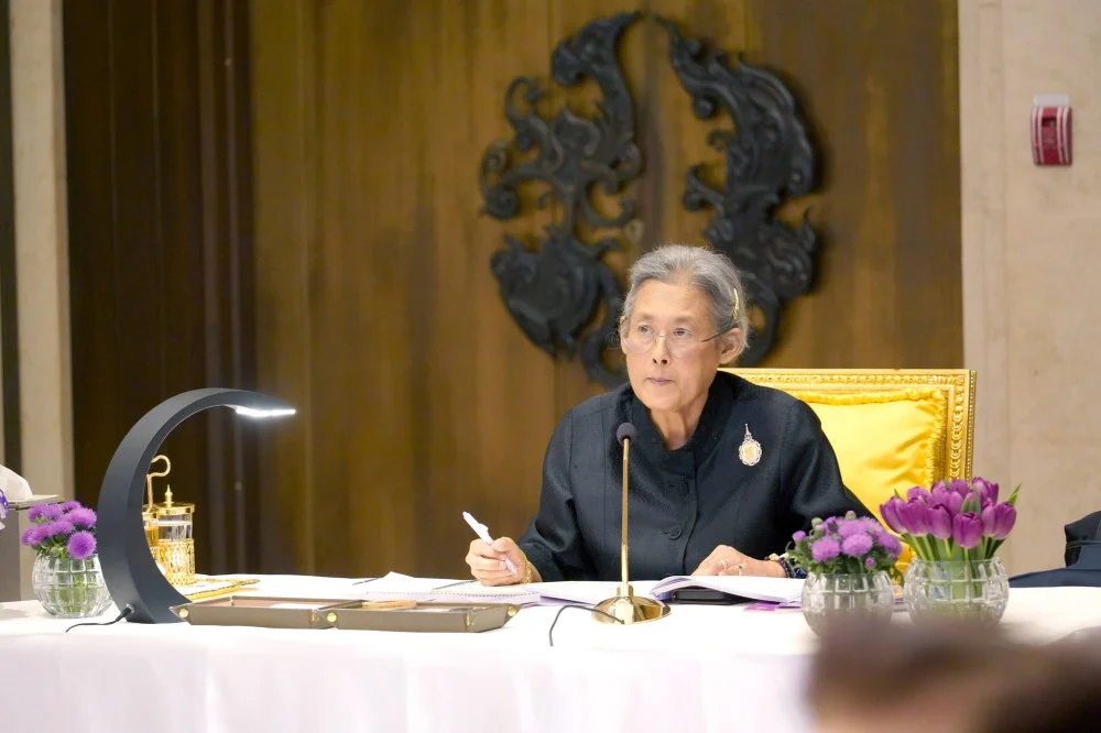 วันที่ (20 เม.ย. 69) กรมสมเด็จพระเทพรัตนราชสุดา ฯ เสด็จพระราชดําเนินไปทรงเป็นประธานการประชุมสามัญคณะกรรมการมูลนิธิรางวัลสมเด็จเจ้าฟ้ามหาจักรี