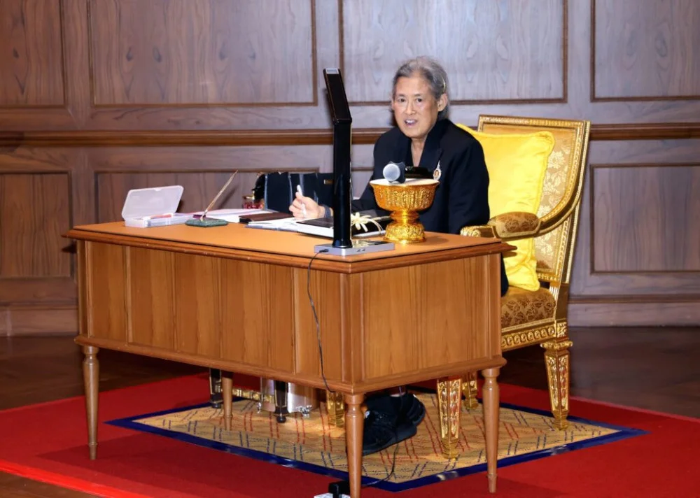 กรมสมเด็จพระเทพรัตนราชสุดา ฯ  เสด็จพระราชดําเนินไปทรงฟังปาฐกถาชุด "สิรินธร" ครั้งที่ ๓๖