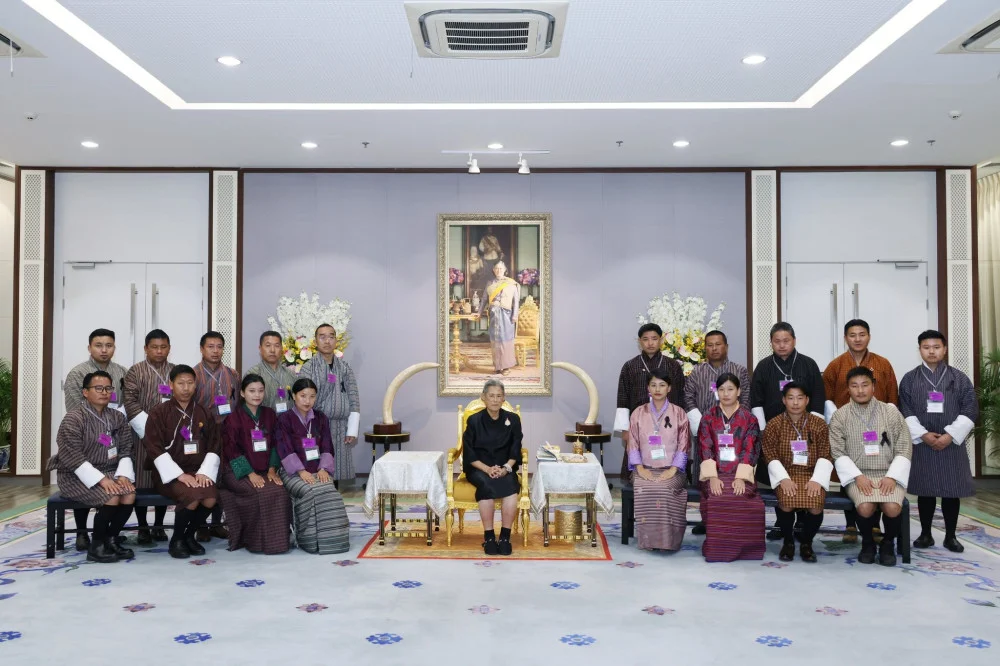 ๑๙ กุมภาพันธ์ ๒๕๖๘ กรมสมเด็จพระเทพรัตนราชสุดา ฯ พระราชทานพระราชวโรกาสให้ โครงการความร่วมมือระหว่างราชอาณาจักรไทย และราชอาณาจักรภูฏาน เฝ้า ฯ รับพระราชทานเกียรติบัตร ในการนี้