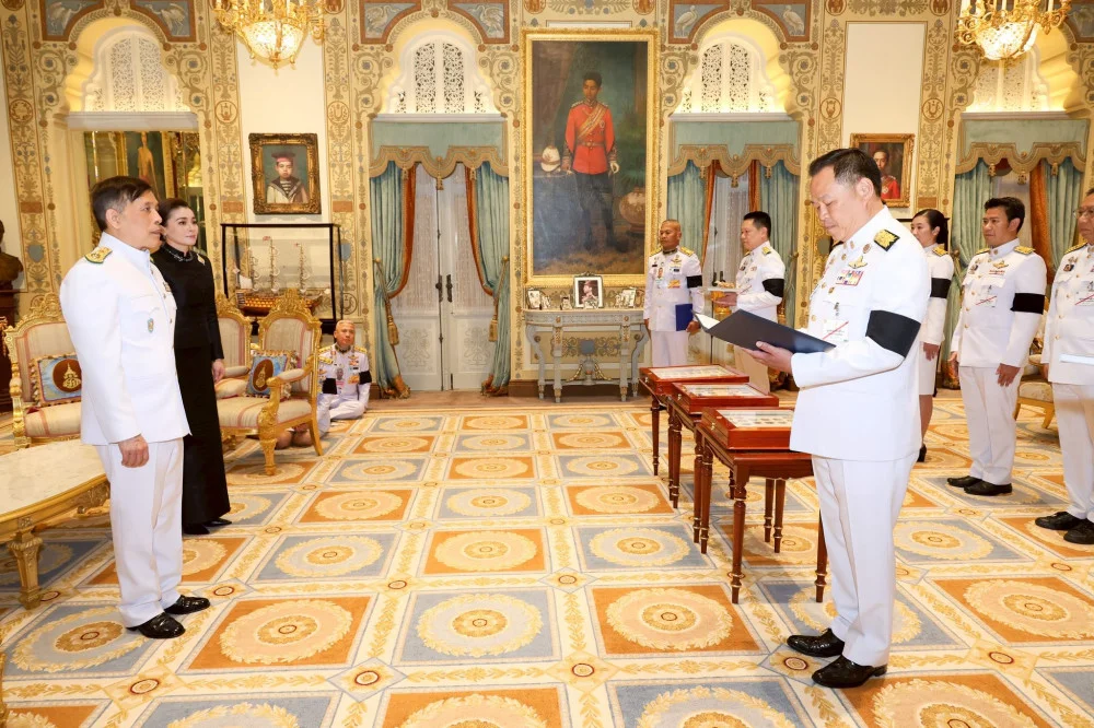 วันที่ ๗ กุมภาพันธ์ ๒๕๖๙ ในหลวง พระราชทานพระบรมราชวโรกาสให้ นายอนุทิน นายกรัฐมนตรี พร้อมคณะผู้บริหารกระทรวงการคลัง เฝ้าทูลละอองธุลีพระบาท