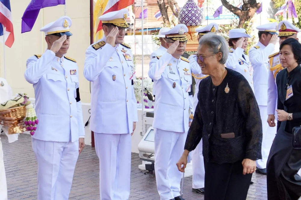 กรมสมเด็จพระเทพรัตนราชสุดา เสด็จพระราชดําเนินในพิธีทูลพระขวัญ ในโอกาสมหามงคลเฉลิมพระชนมพรรษา 70 พรรษา ในปี 2568