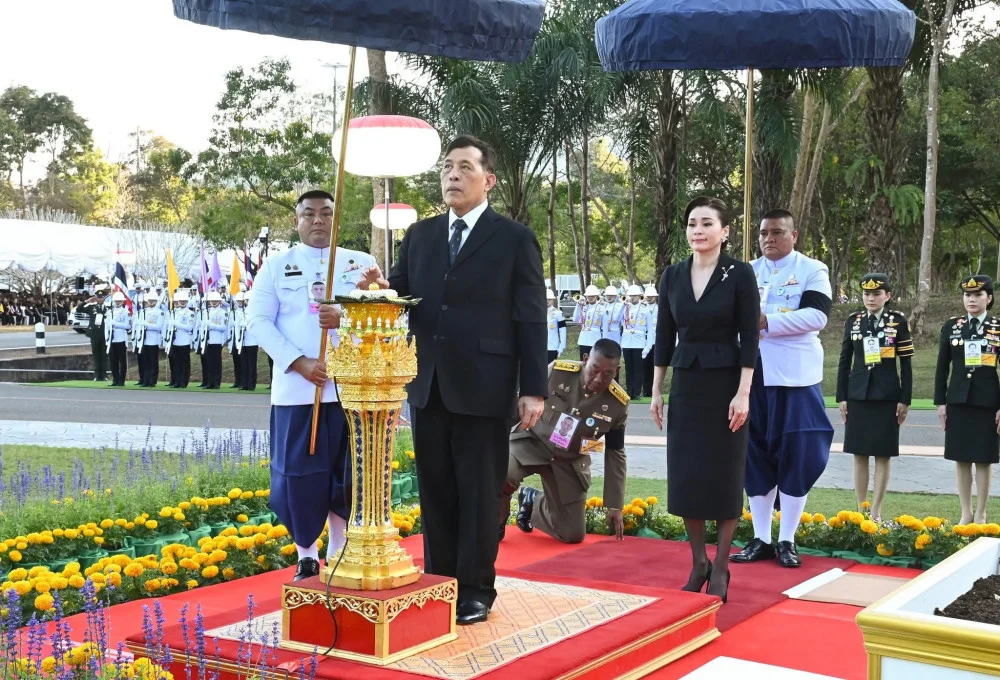 วันนี้ ๗ มกราคม ๒๕๖๙ พระบาทสมเด็จพระเจ้าอยู่หัว และสมเด็จพระนางเจ้าฯ พระบรมราชินี เสด็จพระราชดําเนินไปทรงเปิด "สวนสุขภาพสราญจิต"