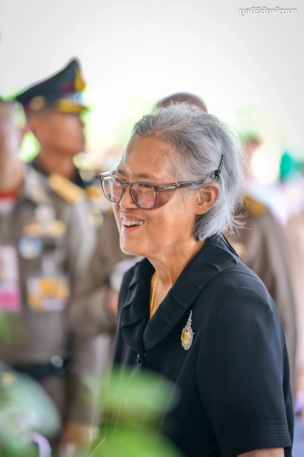 กรมสมเด็จพระเทพรัตนราชสุดา ฯ สยามบรมราชกุมารี เสด็จพระราชดําเนินไปทอดพระเนตรการเกี่ยวข้าว  จังหวัดนครนายก