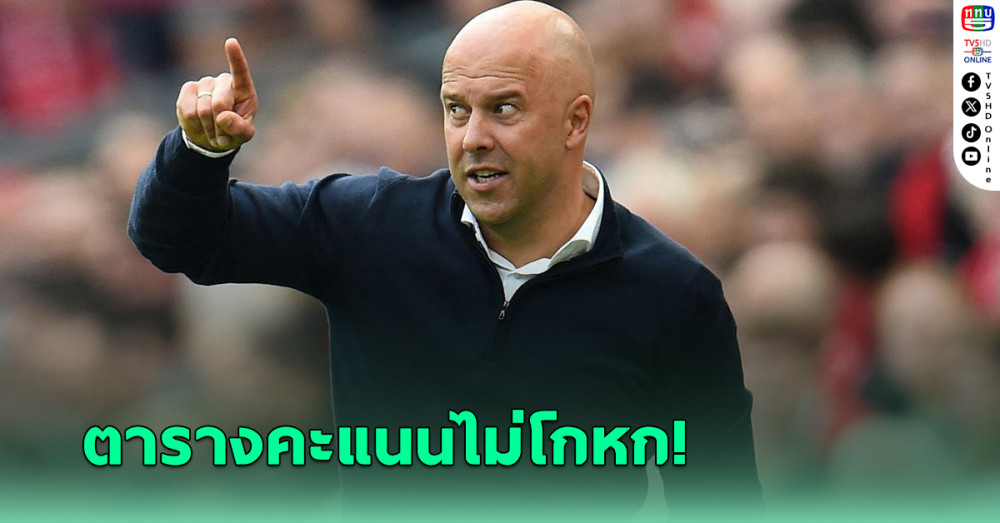 'ชล็อต'ยก ฟอเรสต์ คือทีมกลุ่มลุ้นแชมป์พรีเมียร์ลีก