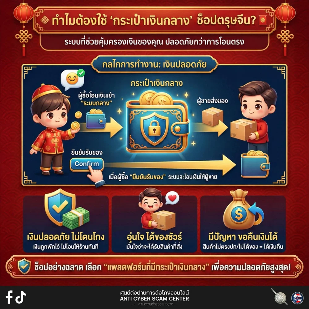 Shopping Online ช่วงตรุษจีนแบบปลอดภัย ได้สินค้าชัวร์ๆ ไม่โดนหลอก