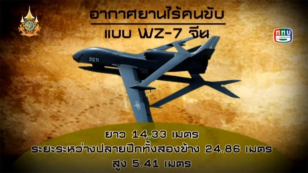 “เขี้ยวเล็บกองทัพ” ตอน...อากาศยานไร้คนขับ แบบ WZ-7 จีน | 28 ก.พ. 2567