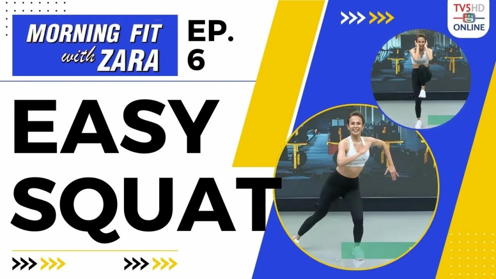 EP.6 Morning fit with Zara  วันจันทร์ที่ 17 กค 66