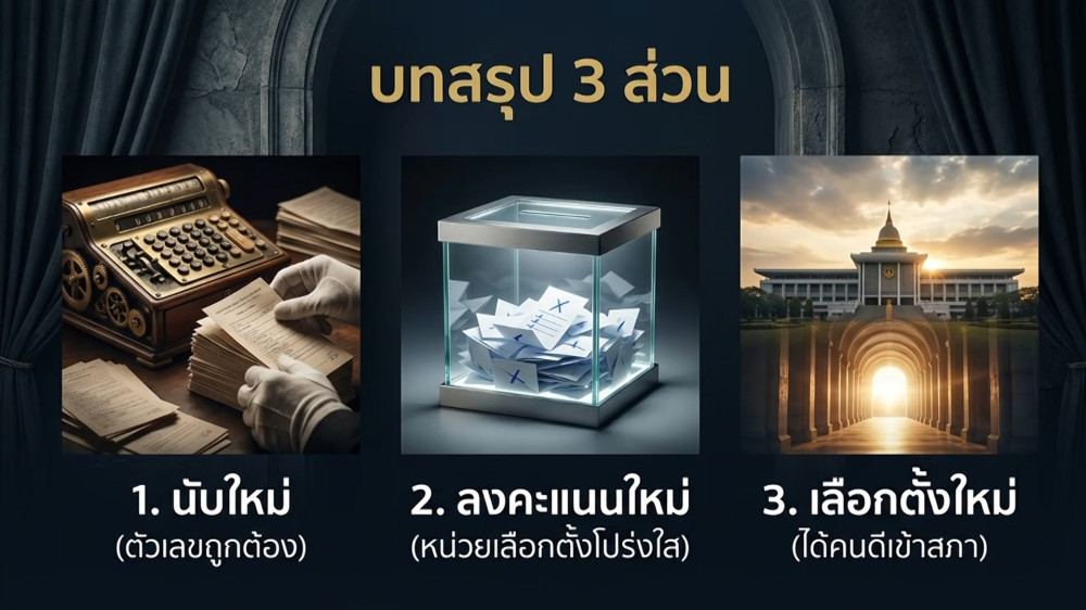ราชกิจจา Digest ฉบับย่อย ตอน 12 | "มาตรการขั้นสุดท้ายเพื่อแก้ปัญหาเลือกตั้ง"