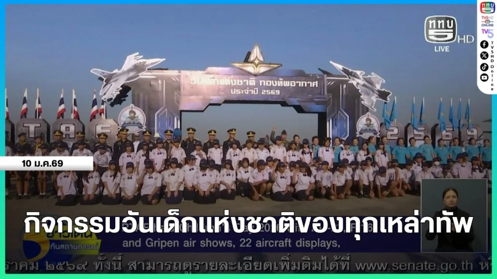 กิจกรรมวันเด็กแห่งชาติของทุกเหล่าทัพ ประจําปี 2569