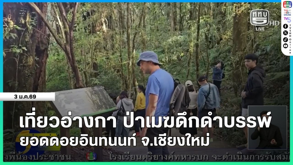เที่ยวอ่างกา ป่าเมฆดึกดําบรรพ์ยอดดอยอินทนนท์ จ.เชียงใหม่