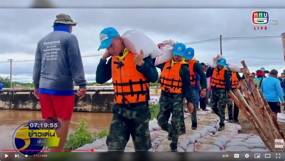 กองทัพบกเร่งช่วยเหลือผู้ประสบอุทกภัย เข้าพื้นที่วิกฤตภาคเหนือ และบรรเทาความเดือดร้อนทั่วประเทศ