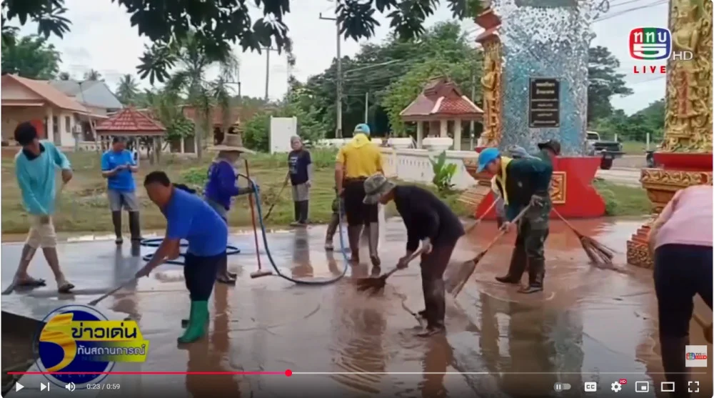 ส่วนสถานการณ์อุทกภัยในเขตเทศบาลเมืองน่าน และในพื้นที่อำเภอภูเพียง เริ่มคลี่คลาย ระดับน้ำลดลงเข้าสู่ภาวะปลอดภัย แต่ที่อำเภอเวียงสา มวลน้ำจากต้นทางยังหลากเข้าท่วมพื้นที่อยู่